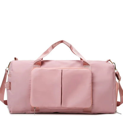 Wet and Dry Separation Travel Duffel Bag (Gym/Overnight Use)