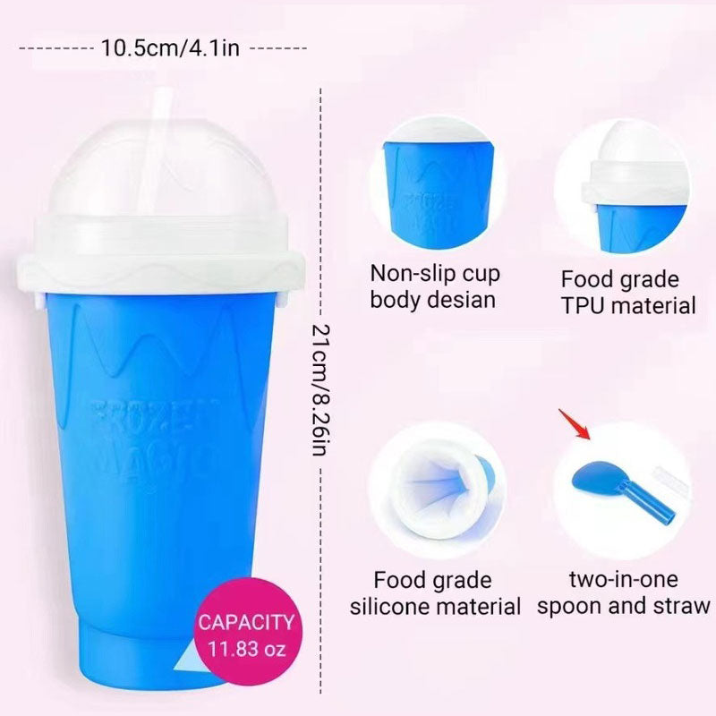 Sand Ice Cup Pinch Sand Iup Crushed Ice Cup Ice Cream Cup Summer Shake Cup Home Ice Cream Cup Summer