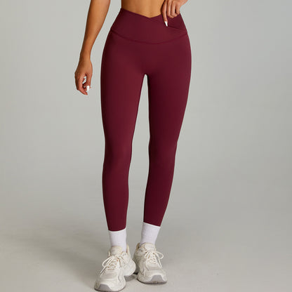 Premium High Waisted Sports Leggings for Women - Tight Fitting Yoga Pants