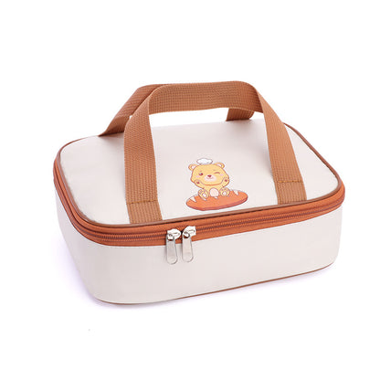 Cartoon Portable Cold Insulation Bag – Thickened Aluminum Foil Lunch Pouch