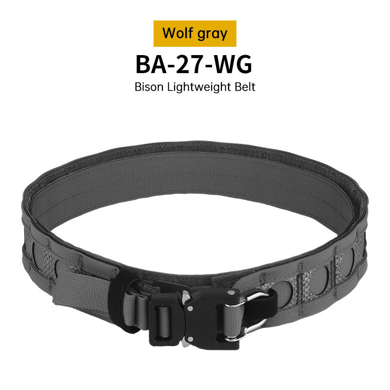 Tactical Two-Layer Battle Belt | Quick Detach Metal Buckle Combat Belt