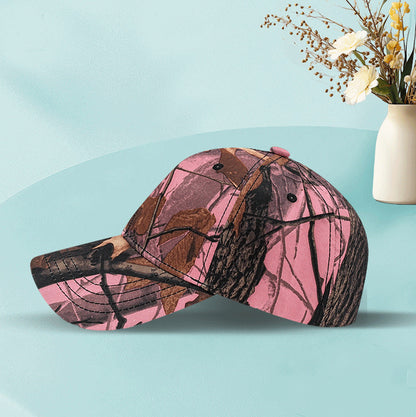 Men's Camouflage Baseball Cap | Outdoor Sun Protection Hunting & Fishing Adjustable Hat