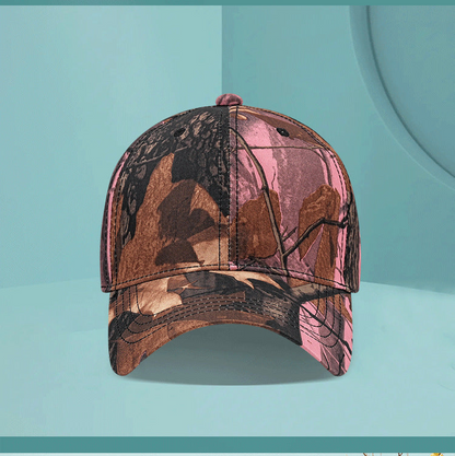 Men's Camouflage Baseball Cap | Outdoor Sun Protection Hunting & Fishing Adjustable Hat