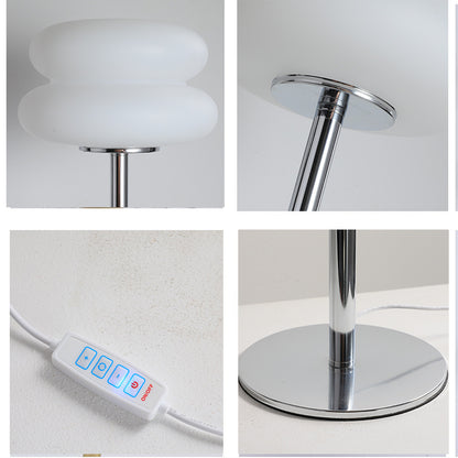 Bauhaus Style Mini Mushroom Table Lamp - Postmodern Vintage Night Light for Bedroom & Office