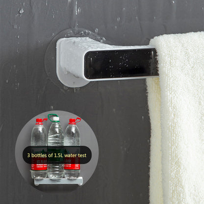 Nordic Minimalist Punch-Free Towel Rack – Strong Suction Cup Wall-Mounted Bath Towel Bar