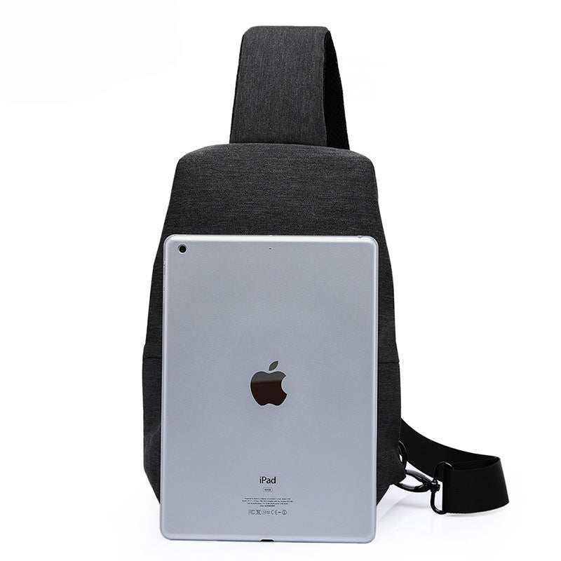 KAKA Casual Waterproof Chest Sling Bag - Unisex Multi-Functional Sports Shoulder Pack