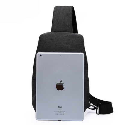 KAKA Casual Waterproof Chest Sling Bag - Unisex Multi-Functional Sports Shoulder Pack