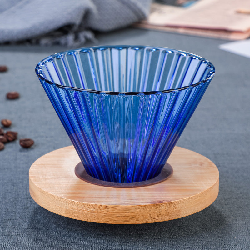 Handmade Japanese Glass Pour Over Coffee Pot Set