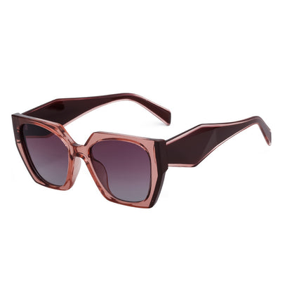 New Fashion Cat-Eye Wide Temple Sunglasses for Women