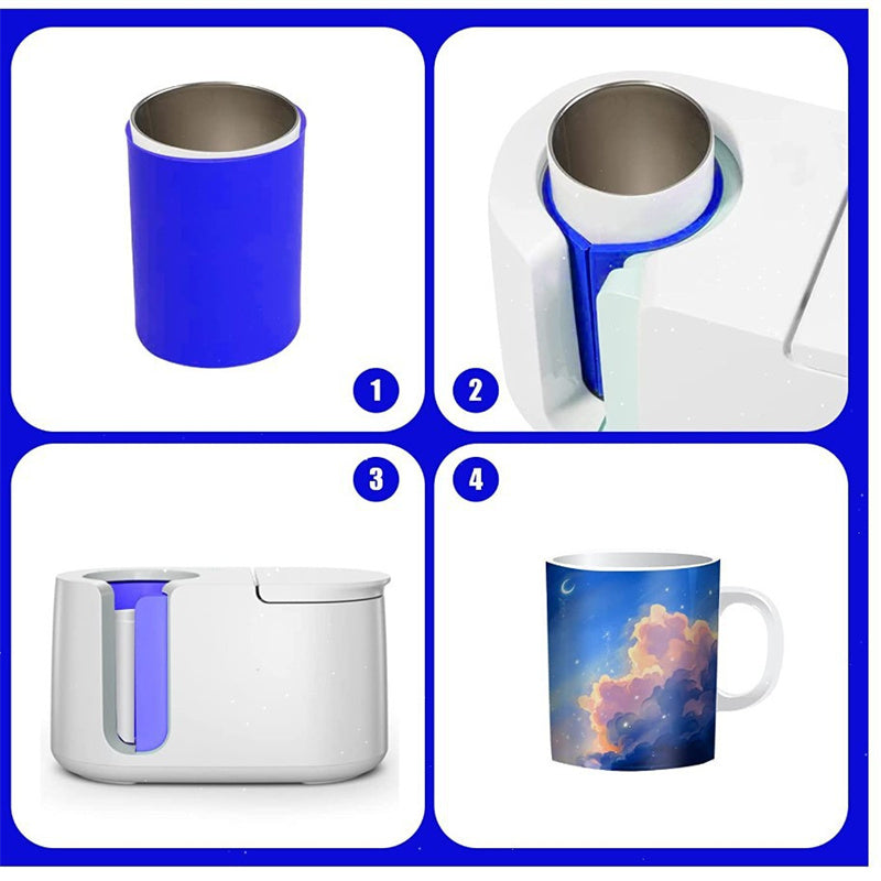 3PCS Silicone Gel Heating Pad Sublimation Wraps for Mug Press Machine