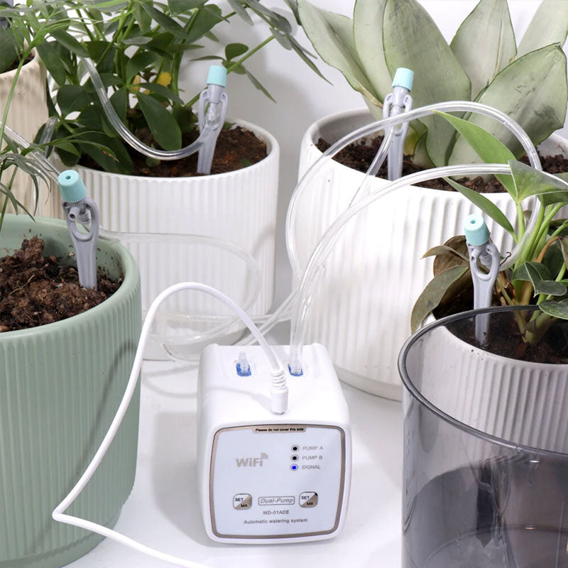 Automatic WiFi Smart Irrigation System with Dual Pump & App Control