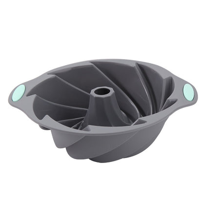 Non-Stick Silicone Chiffon Cake and Donut Mold Set - High Temperature Resistant