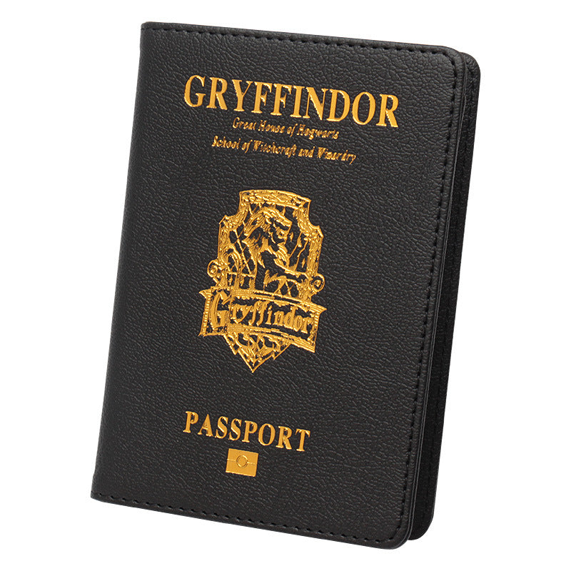 Marvel/DC Hero Inspired Passport Holder & Ticket Wallet (Red) - Travel Document Organizer