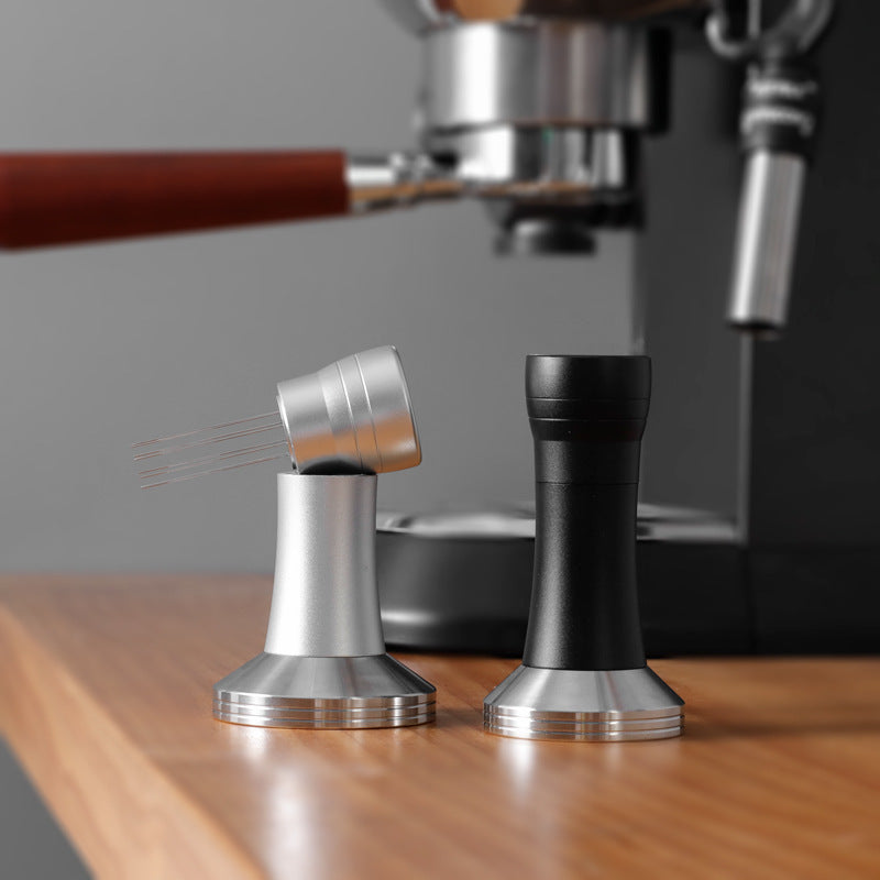 2-in-1 Espresso Tamper and WDT Tool Coffee Powder Distributor