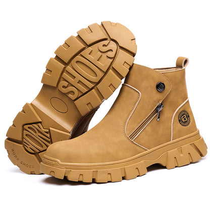 Welders' Labor Protection Anti Smashing and Anti Piercing Safety Shoes