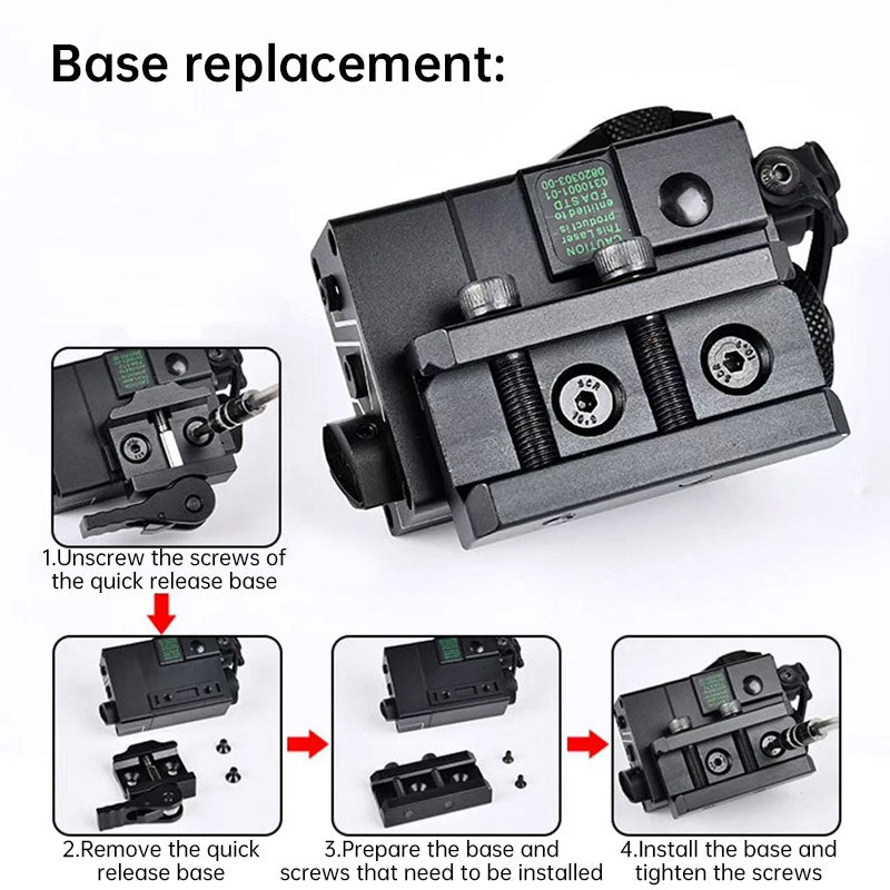 Professional Tactical Laser Sight & IR Light Kit - MINI-A2 PEQ15 for 20MM Picatinny Rail