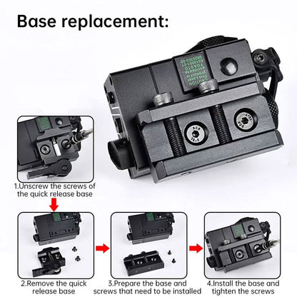 Professional Tactical Laser Sight & IR Light Kit - MINI-A2 PEQ15 for 20MM Picatinny Rail