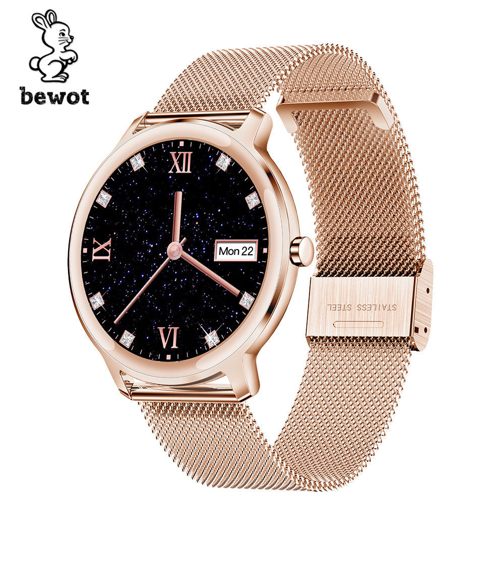 R18 Luxury Ladies Smart Watch - 1.09" Full Touch Ultra-Thin Screen