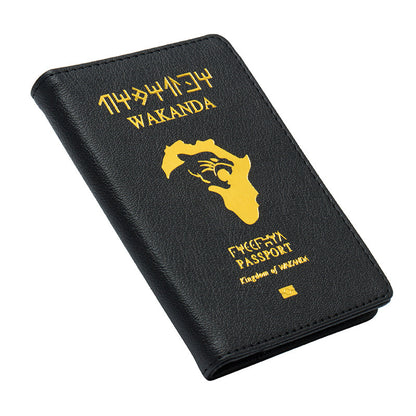 Marvel/DC Hero Inspired Passport Holder & Ticket Wallet (Red) - Travel Document Organizer