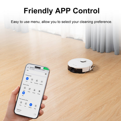 3-in-1 Robot Vacuum Cleaner – Automatic Sweeping, Mopping & Washing with Scheduled Timer