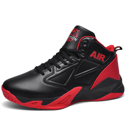 Men's Mid Top Basketball Shoes - High Performance Casual Sports Running Sneakers