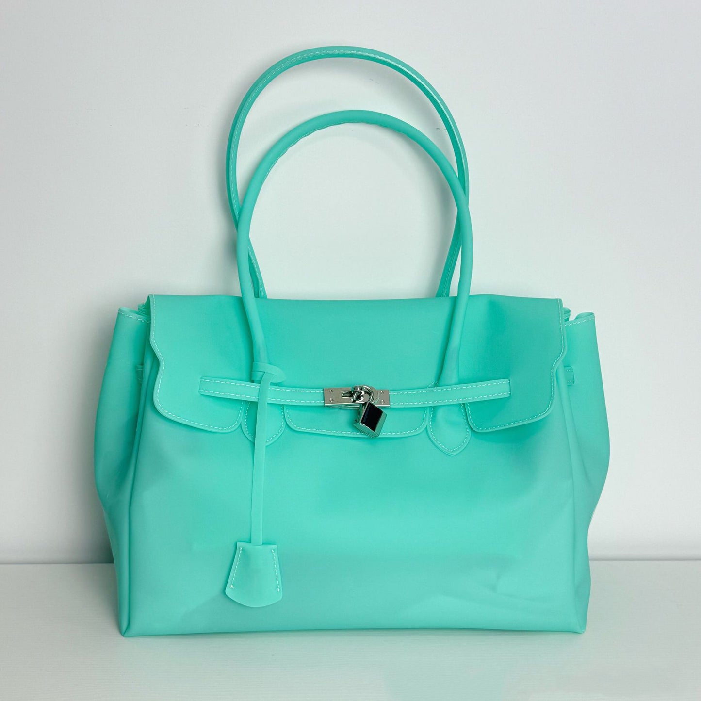 Jellyfirkin New Summer Style Jelly Tote Shoulder Bag