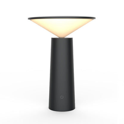 Nordic Minimalist LED Table Lamp – Sleek Rechargeable Night Light for Bedroom & Coffee Table