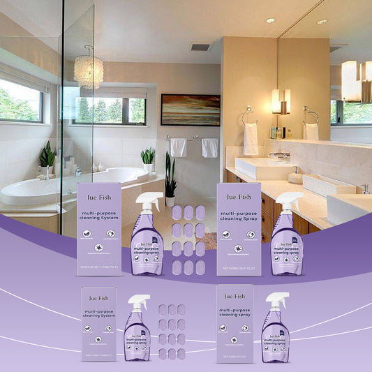 Powerful Multi-Purpose Kitchen Cleaner Spray - Grease & Heavy Oil Stain Remover