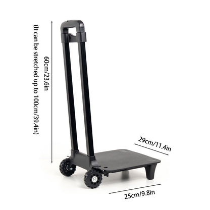 Multifunctional Foldable Garment Travel Bag with Wheels - Luxury Business Trolley