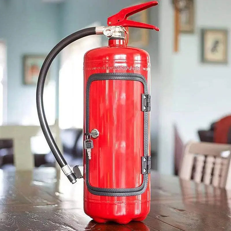 Creative Fire Extinguisher Mini Bar & Wine Cabinet