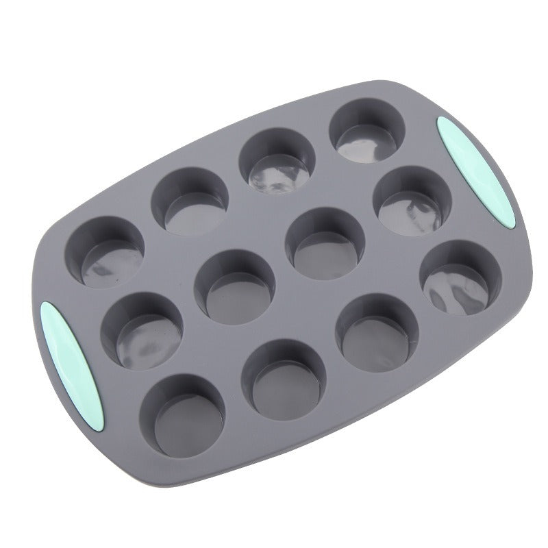 Non-Stick Silicone Chiffon Cake and Donut Mold Set - High Temperature Resistant