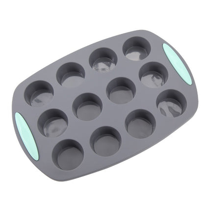Non-Stick Silicone Chiffon Cake and Donut Mold Set - High Temperature Resistant