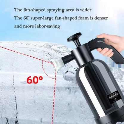 High-Pressure Snow Foam Sprayer – 60° Wide-Angle Handheld Car Wash Pump