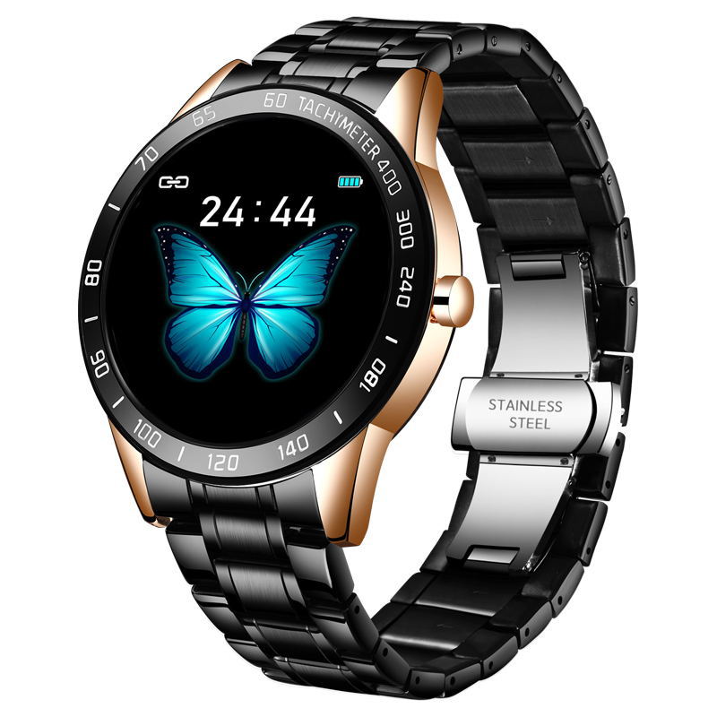 LIGE Luxury Men's Smart Watch - Multifunctional Business Smartwatch with Steel Band