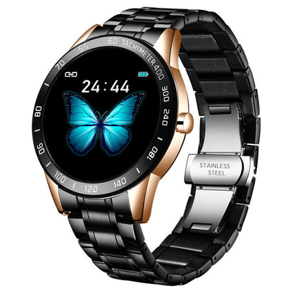 LIGE Luxury Men's Smart Watch - Multifunctional Business Smartwatch with Steel Band