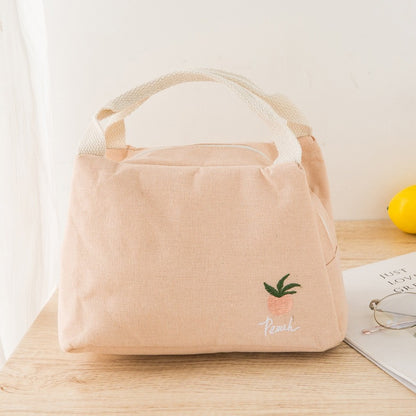 Portable Insulated Lunch Box Bag for Meal and Rice Storage