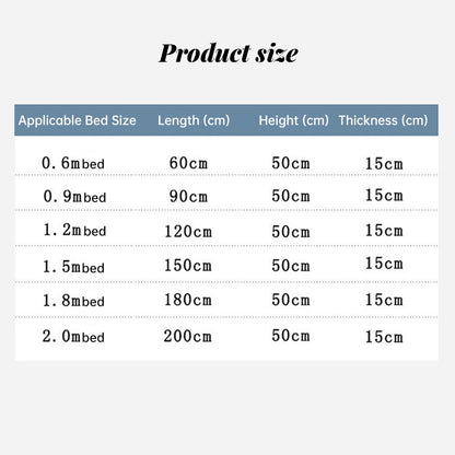 Fluffy Warm Feather-Cotton Backrest - Classic Solid Brushed Triangular Bed Cushion