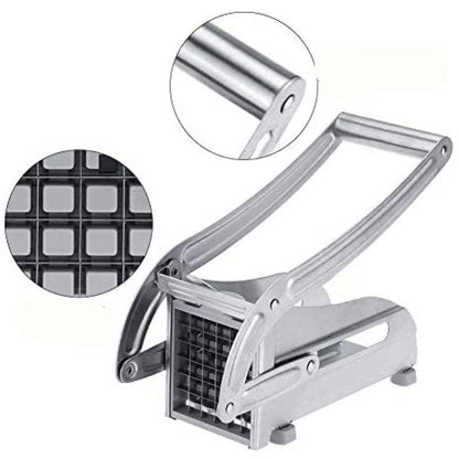Stainless Steel Manual French Fry Cutter and Potato Slicer