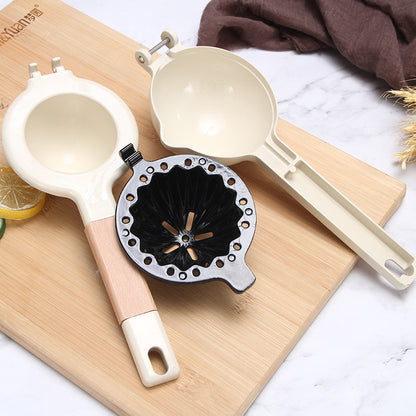 Aluminum Alloy Two-in-One Manual Lemon Squeezer