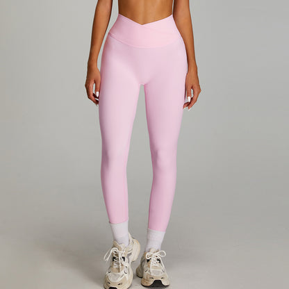 Premium High Waisted Sports Leggings for Women - Tight Fitting Yoga Pants