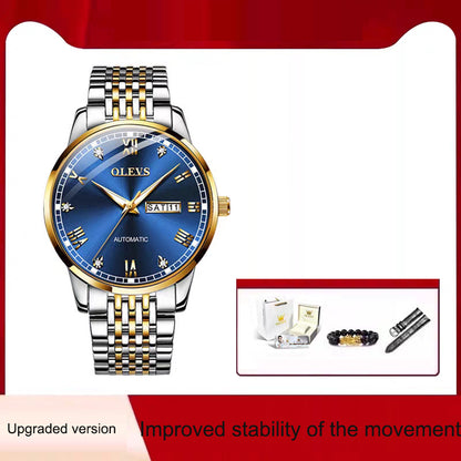 OLEVS Luxury Men's Automatic Mechanical Watch - Waterproof Luminous Business Wristwatch