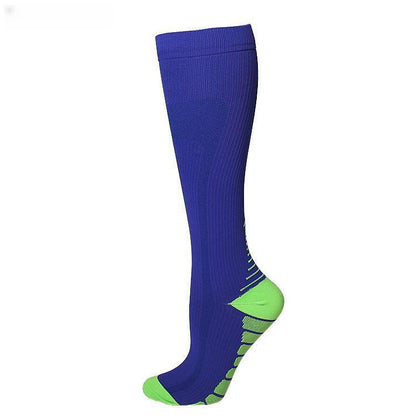 Professional Women's Long Compression Socks - High Elastic Sports Pressure Socks