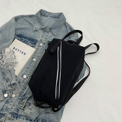 Cute Toast Design Small Backpack (Large Capacity & Crossbody Option)