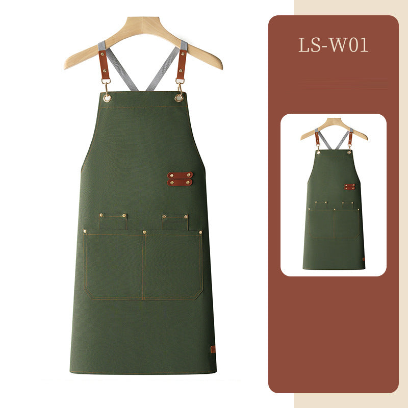 Stylish Professional Chef Apron for Kitchen & Catering | Stain-Resistant Waterproof Workwear
