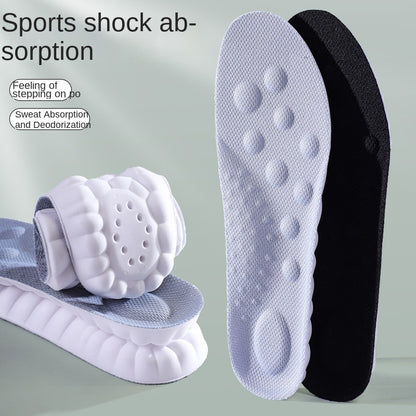 4D Sport Insoles PU Arch Full Insole | High-Elastic Shock Absorption