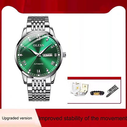 OLEVS Luxury Men's Automatic Mechanical Watch - Waterproof Luminous Business Wristwatch
