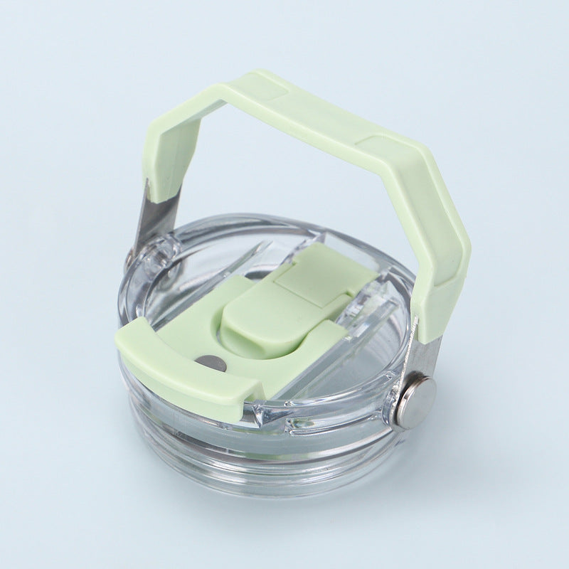 Reusable Leak-Proof Replacement Lid with Straw Hole for 30oz Stanley Tumbler - BPA-Free & Dishwasher Safe