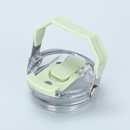 Reusable Leak-Proof Replacement Lid with Straw Hole for 30oz Stanley Tumbler - BPA-Free & Dishwasher Safe