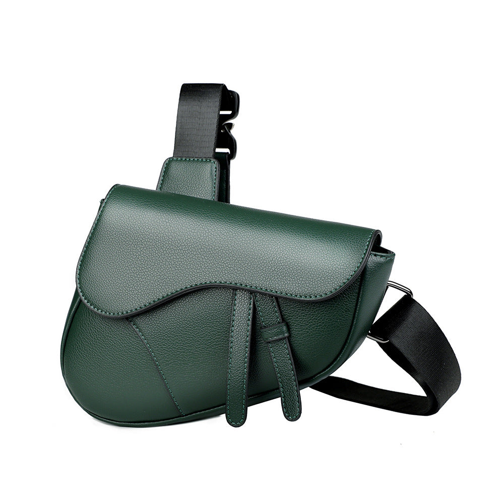 Men's Stylish Crossbody Saddle Bag - Casual Travel & Daily Use Sling Bag