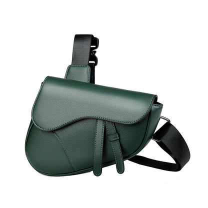 Men's Stylish Crossbody Saddle Bag - Casual Travel & Daily Use Sling Bag